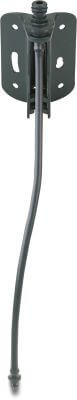 NaanDan Mounting device with PVC hose plastic 3.0bar taper M x push-in Flipper