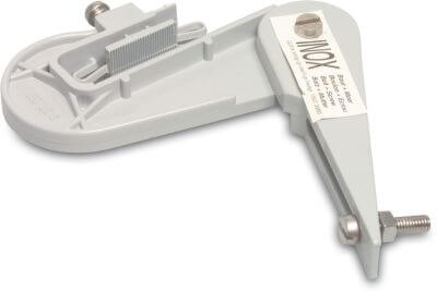 Gutter hook PVC-U grey