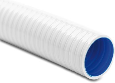 Pool hose PVC 4bar white Flexiclor