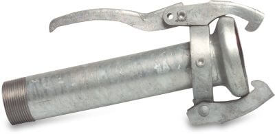 Quick coupler adaptor steel female part Perrot x male thread Perrot