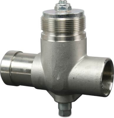 Drain valve female thread x hose tail