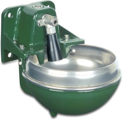 La Buvette Drinking bowl with outer shell and heating element stainless steel F130 EL 