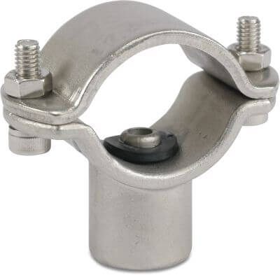 Clamp saddle stainless steel 304 clamp x female thread