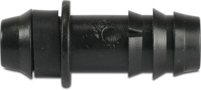 Branch connector POM 4bar push-in x barbed black
