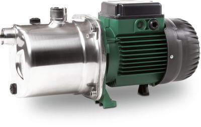 DAB Jet pump stainless steel 304 8bar female thread green self priming