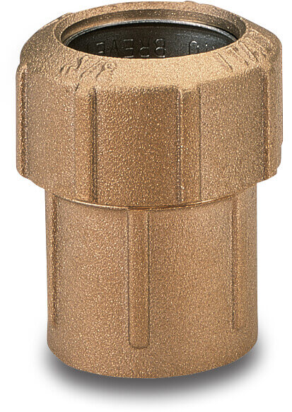 Itap Adaptor socket brass 25 mm x 3/4" compression x female thread 16bar DVGW type 010