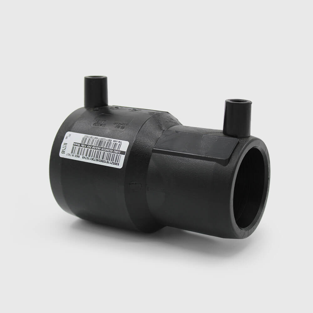 Profec Manchon de réduction PE100 75 mm x 63 mm manchon électrosoudable SDR11 24VAC 10bar 16bar noir DVGW