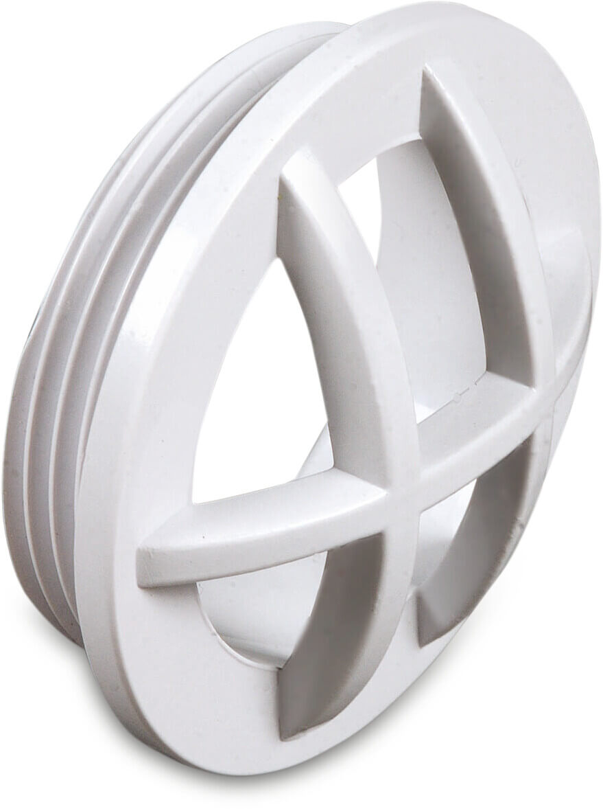 Hayward Safety grill ABS 1 1/2" white short