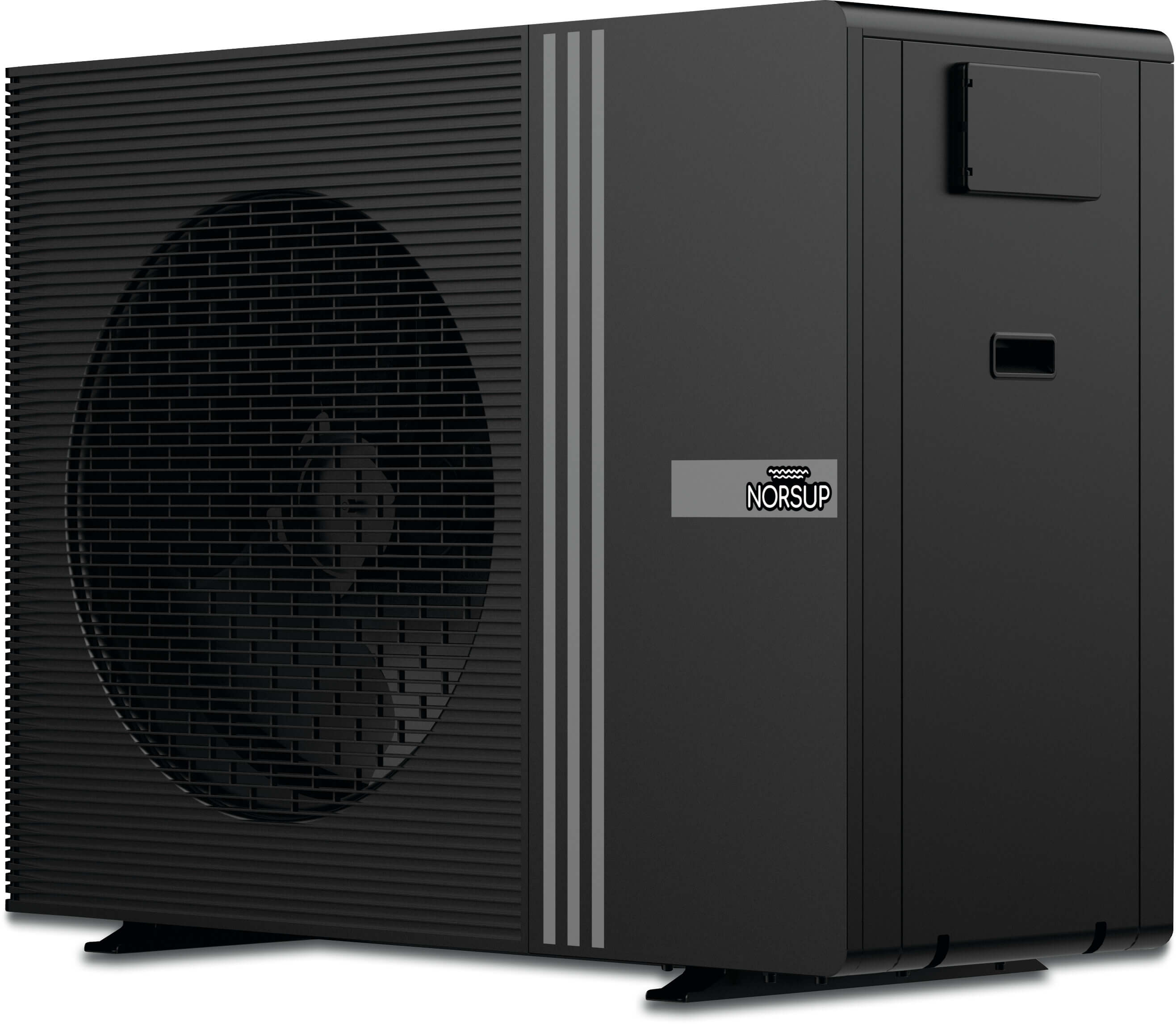 Norsup Warmtepomp Inverter ABS ProX zwart horizontaal