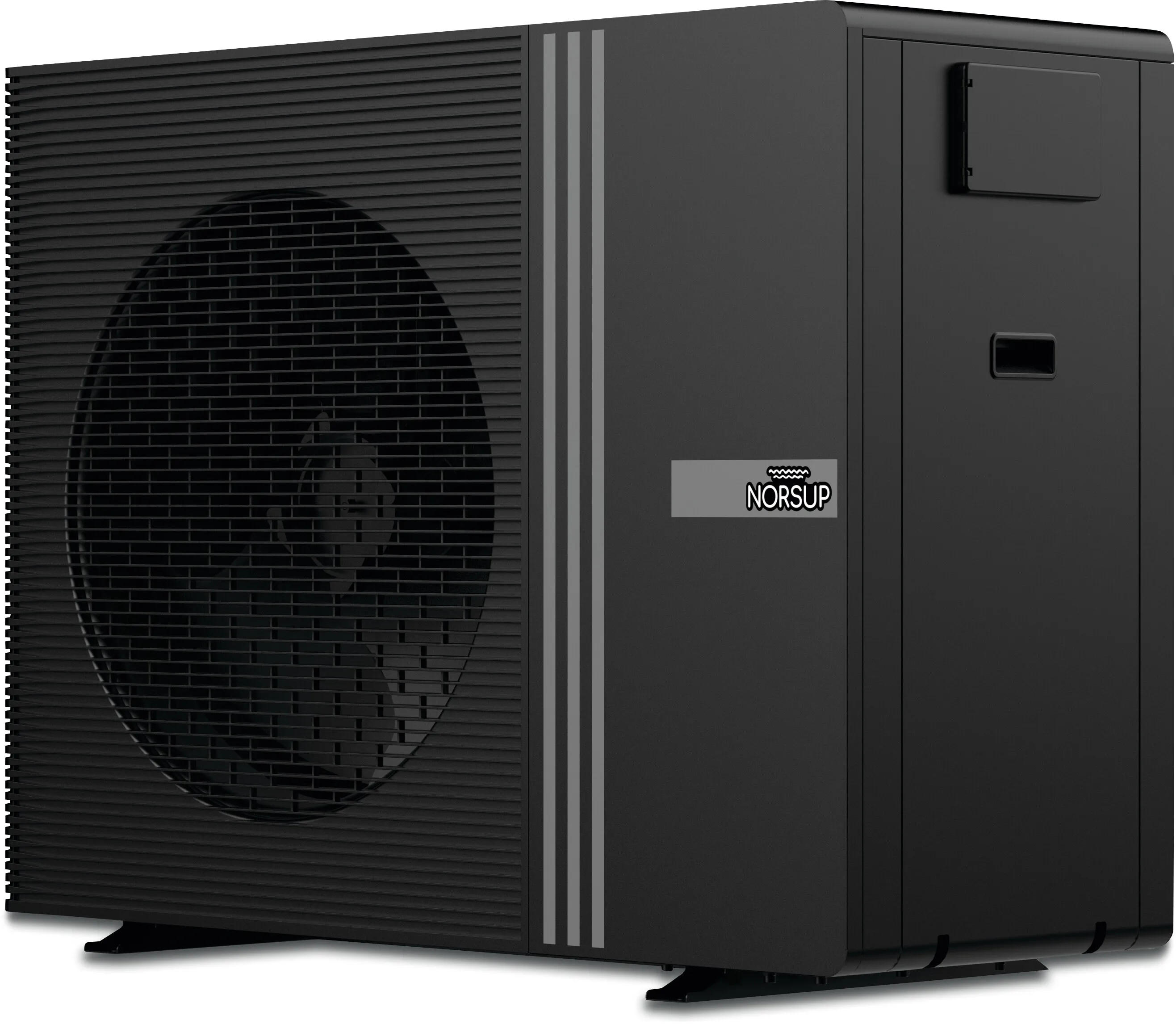 Norsup Warmtepomp Inverter ABS ProX zwart horizontaal