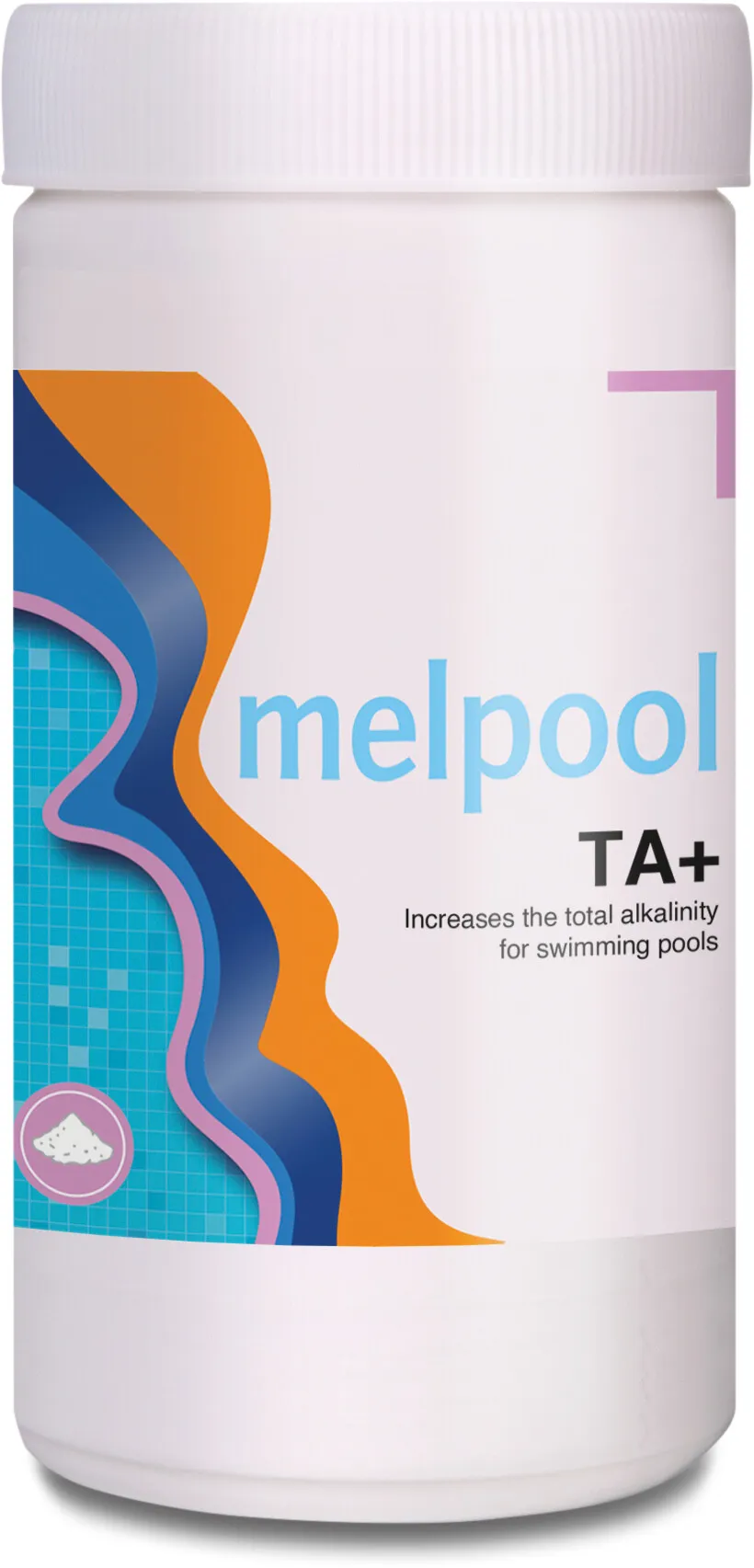 Melpool TA+ Natriumbikarbonat ökar den totala alkaniteten 5000g