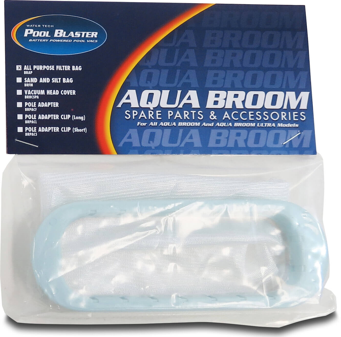 Pool Blaster-filter type Sand & Silt Filter Aqua Broom (15 x 5.5cm)