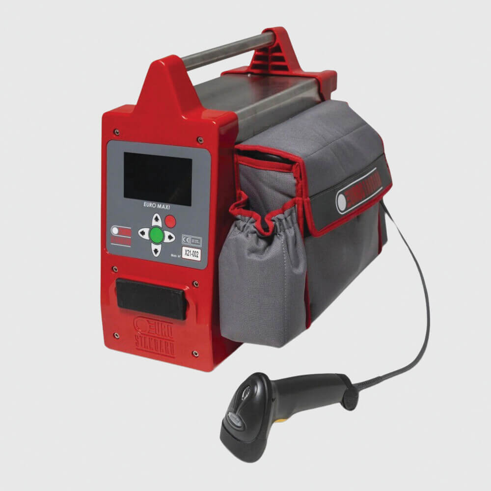 Electrofusion welding unit Euro Maxi incl barcode scanner 110A 230VAC
