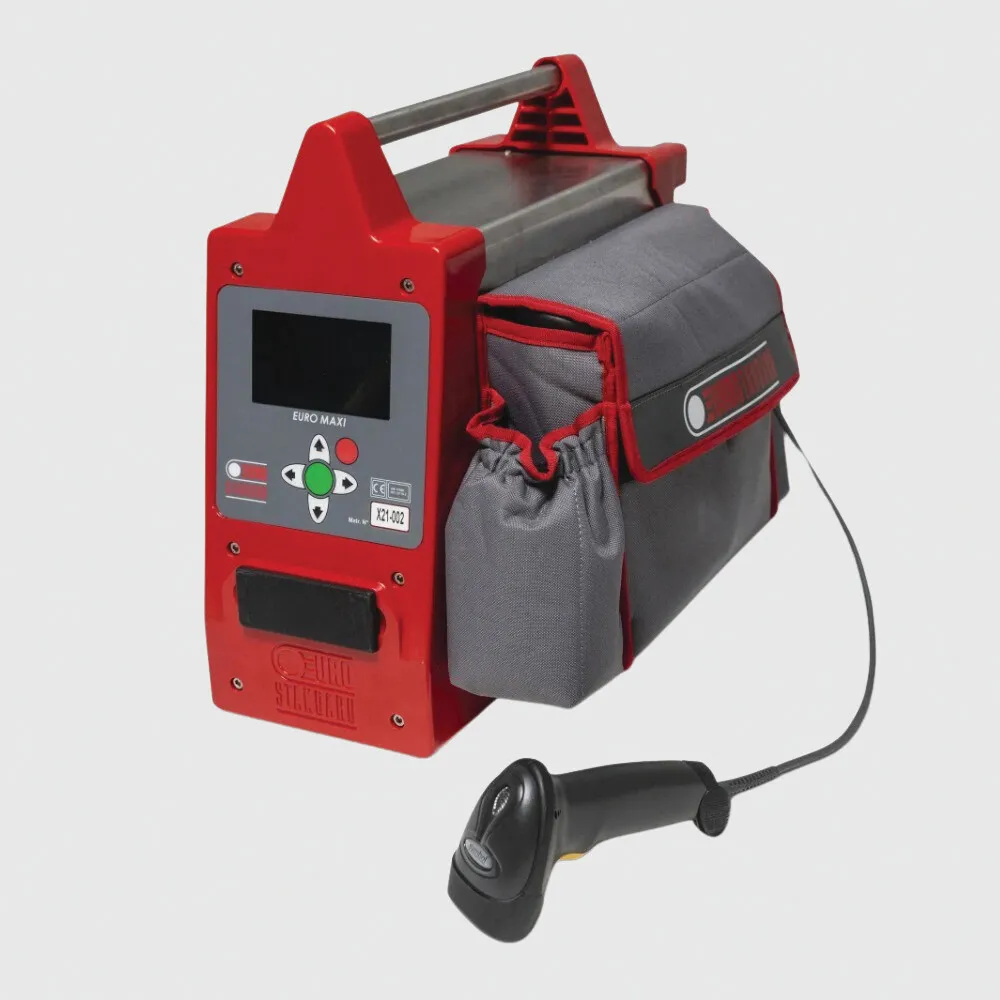 Electrofusion welding unit Euro Maxi incl barcode scanner 110A 230VAC