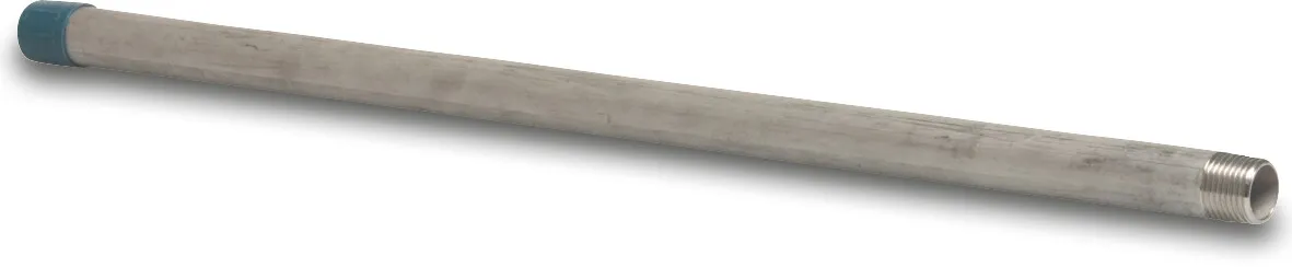 Nr. 23 Rohrnippel Edelstahl 304 1/2" Außengewinde 750 mm