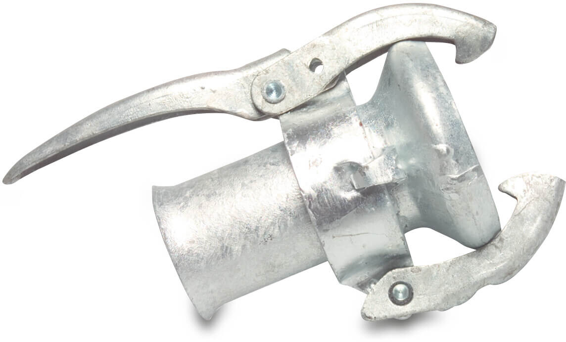 Quick coupler adaptor steel galvanised 50 mm x 37 mm female part Perrot x socket type Perrot
