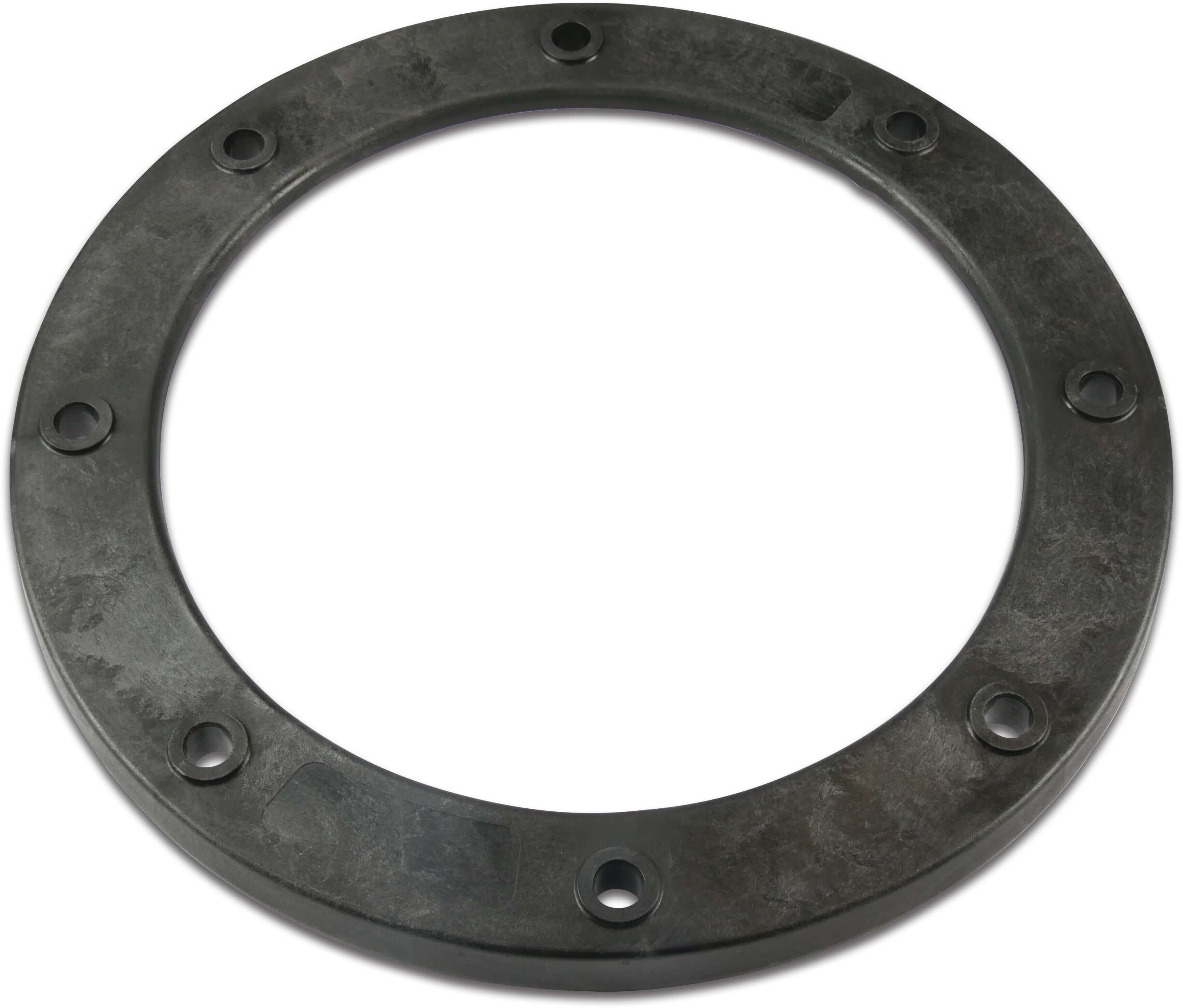 Filter cover flange dia 260 x 200 mm black