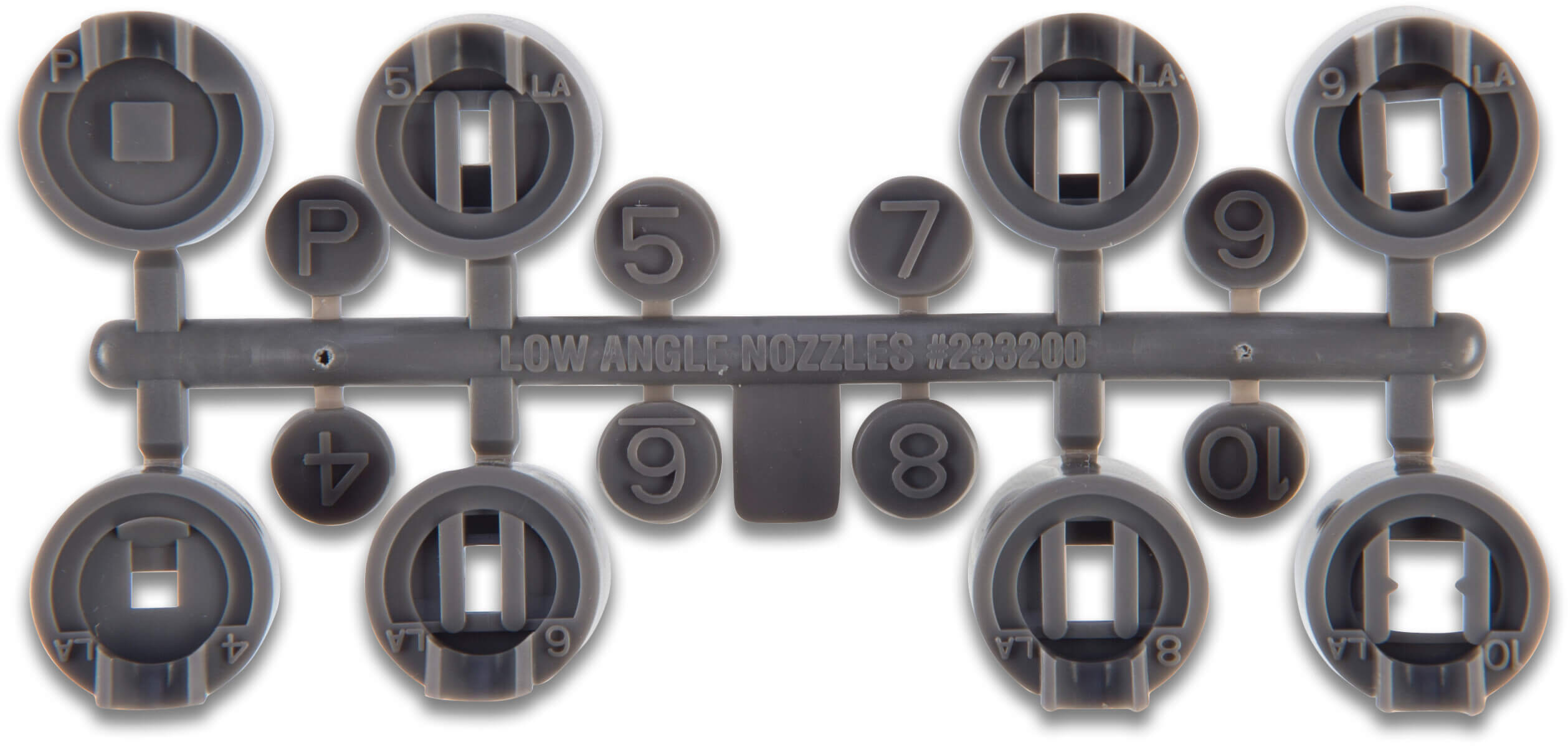Hunter Nozzle set 5bar grey type PGP 233200