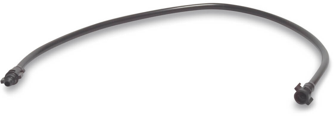 NaanDan Hose adaptor set PVC 4/7 mm push-in x bayonet M 50cm black 7110