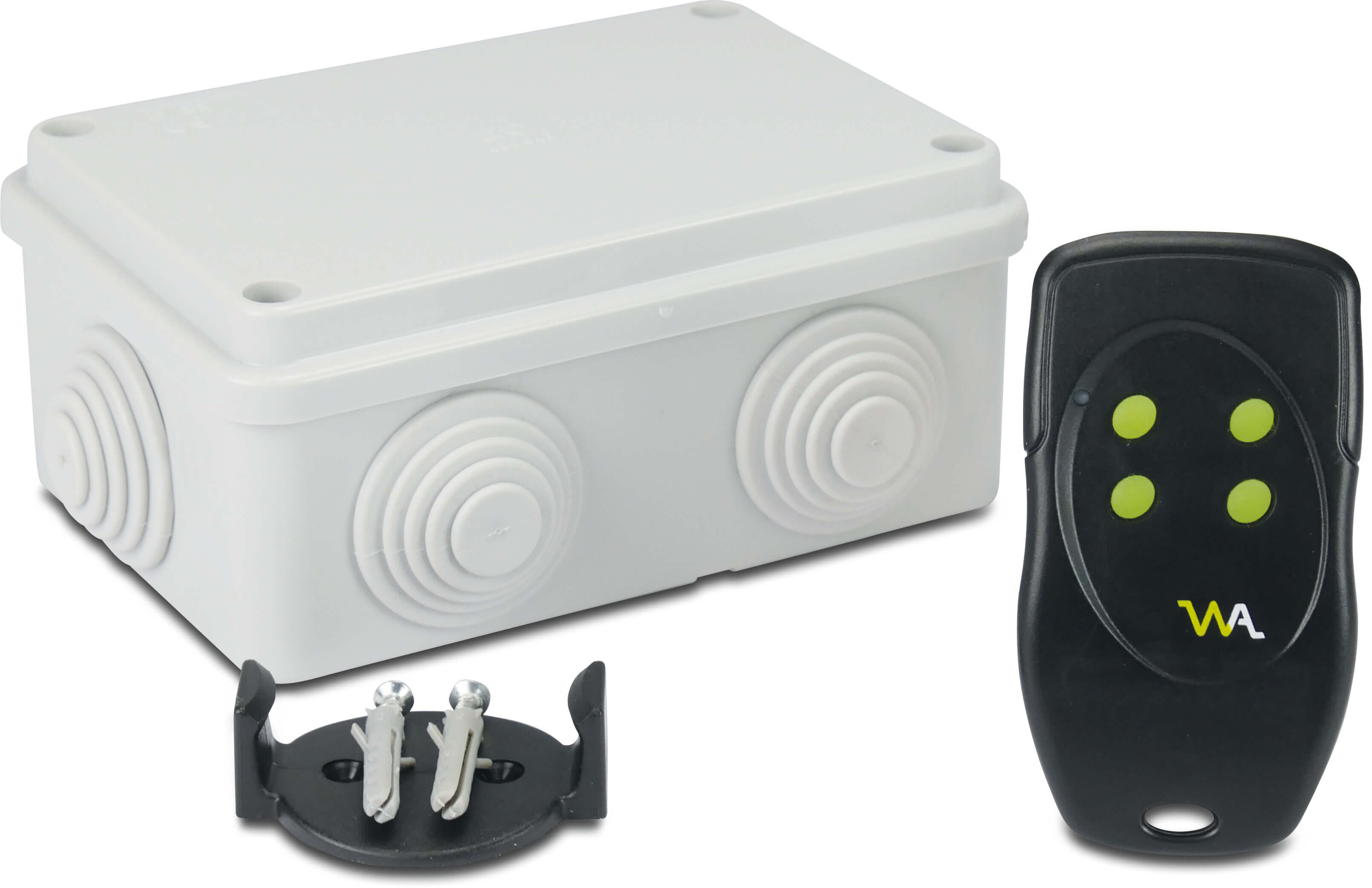 Trådløs betjeningsenhed til udskiftelig LED 12VAC hvid RGB