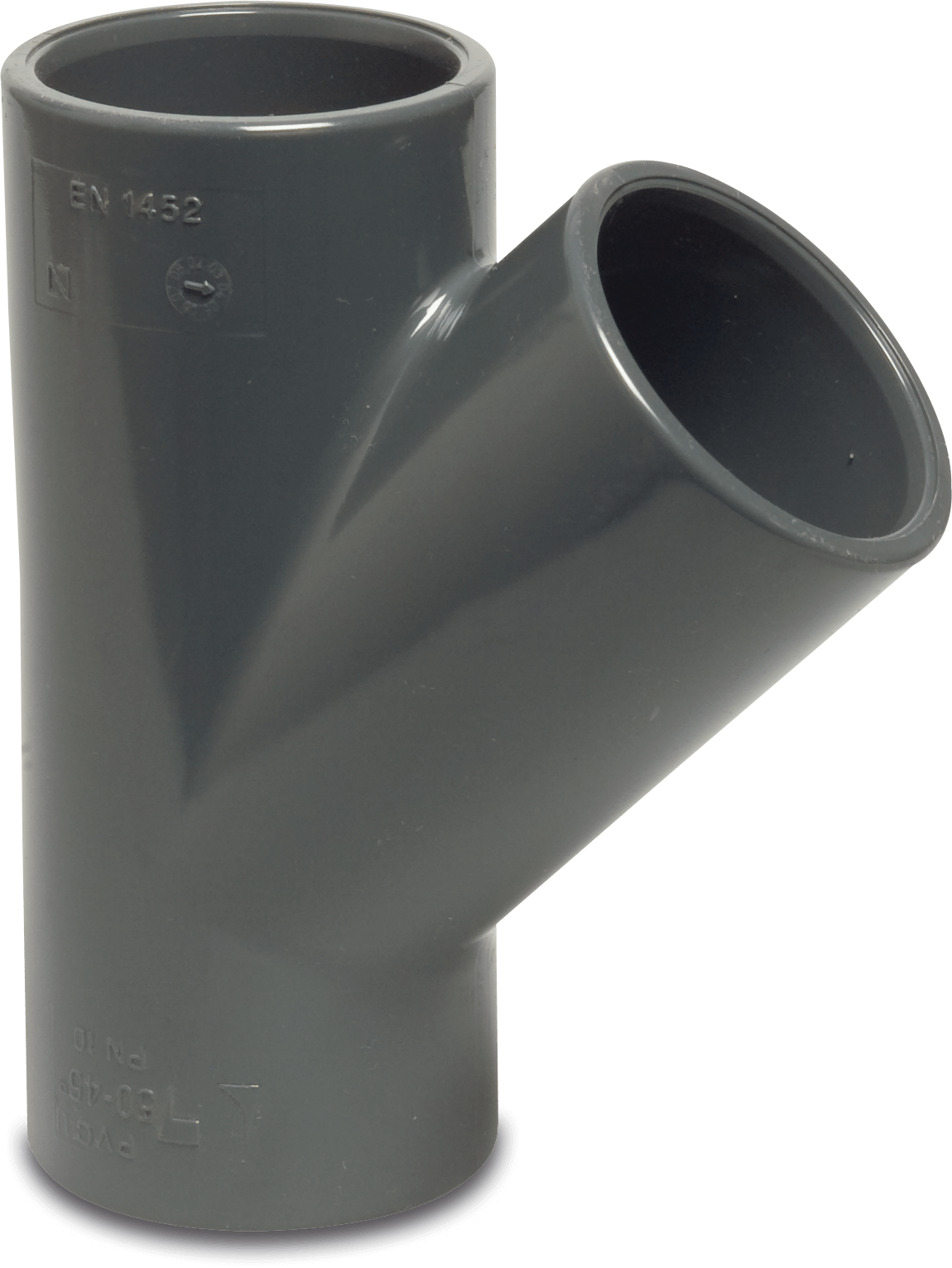 PVC pressure fittings, metric