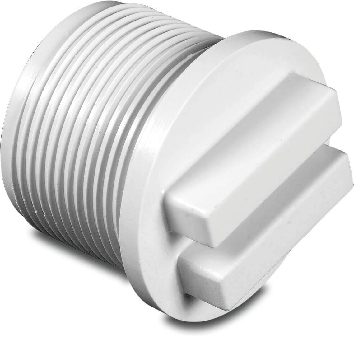 Hayward Plug with O-ring male thread white