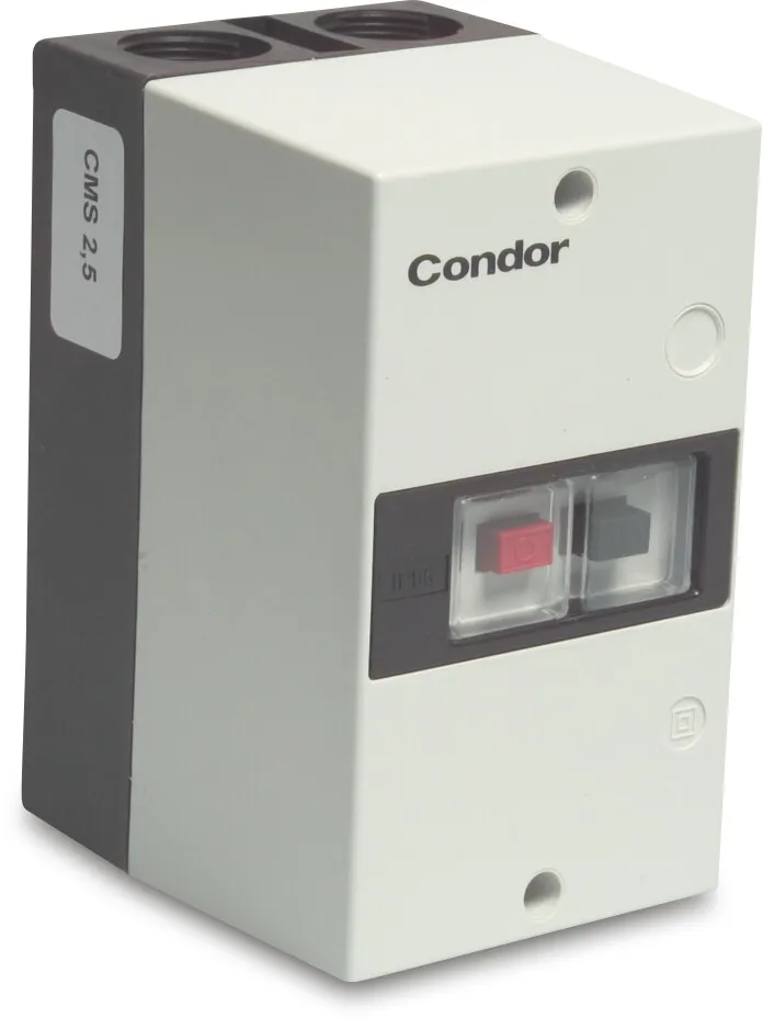 Condor Motorbeskyttelseskontakt plastik 1,5A - 2,5AA 230/400VAC type CMS 2.5