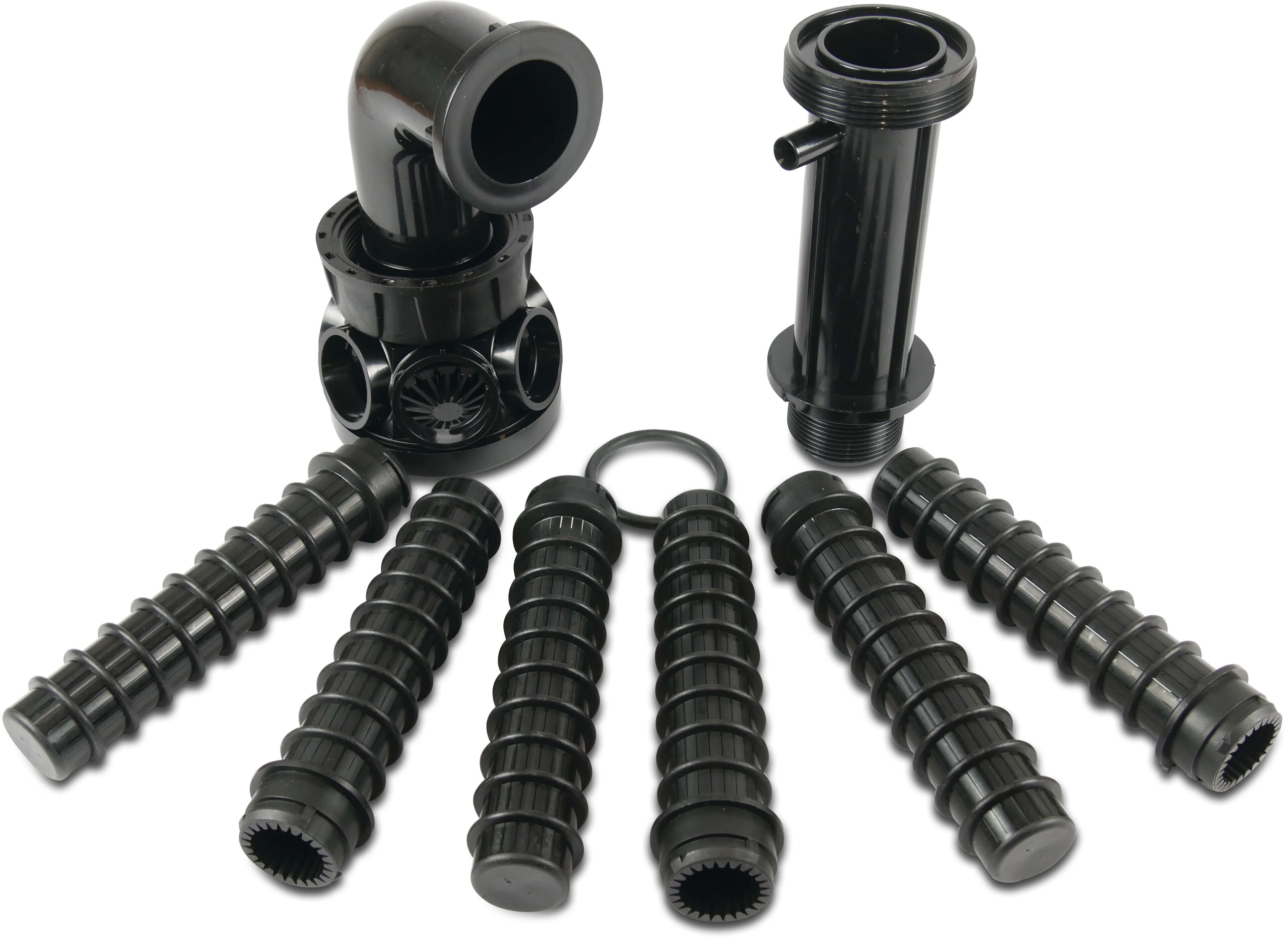 Kit lower hub & laterals filter type S450