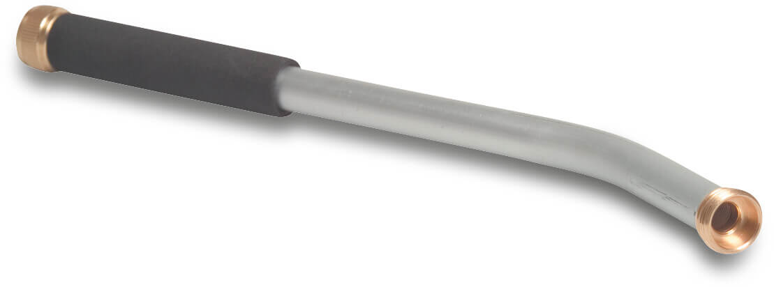 Spray lance aluminium 3/4" male thread x female thread 90cm type heavy