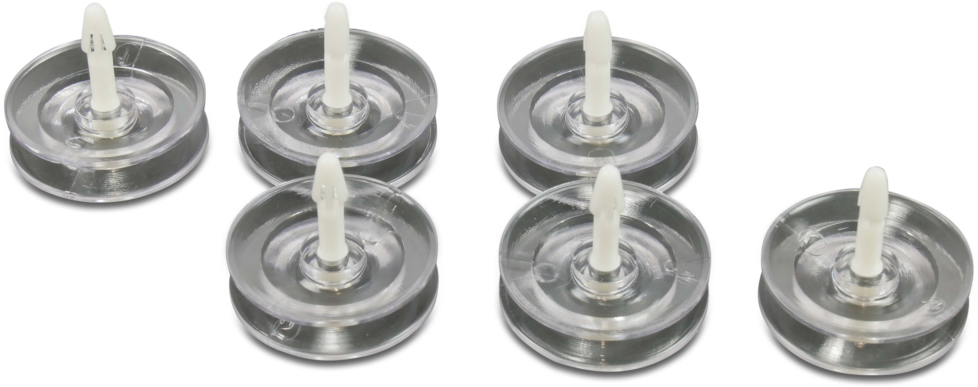 Wheel Kit (6 wheels, axles) type magic clean,whaly