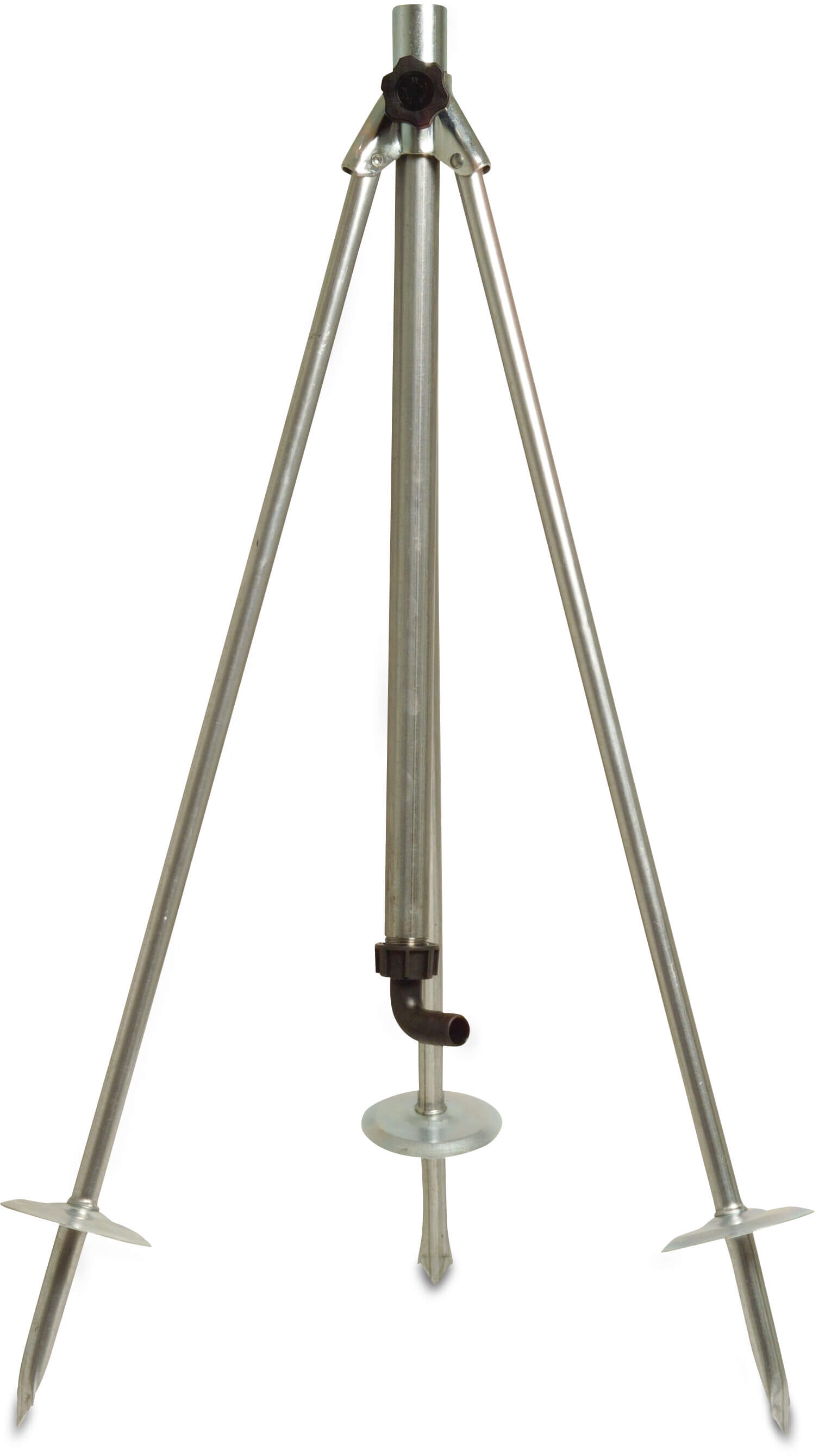 Regnerstativ Stahl Verzinkt 1" x 25 mm Außengewinde x Schlauchtülle P1