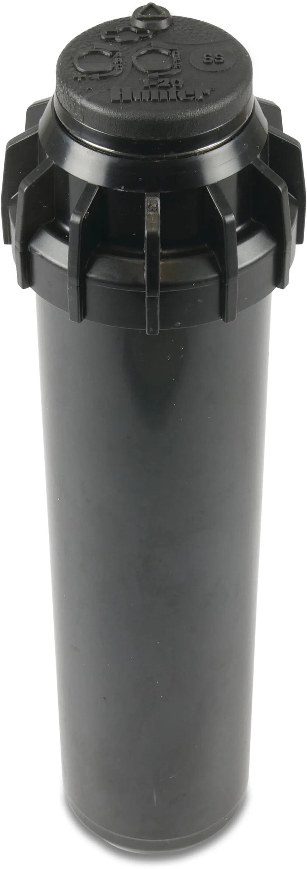 Hunter Pop-up-Regner Kunststoff 3/4" Innengewinde 1,4 - 7bar 50°-360° Schwarz Typ I-20-06-SS Ultra riser stainless steel