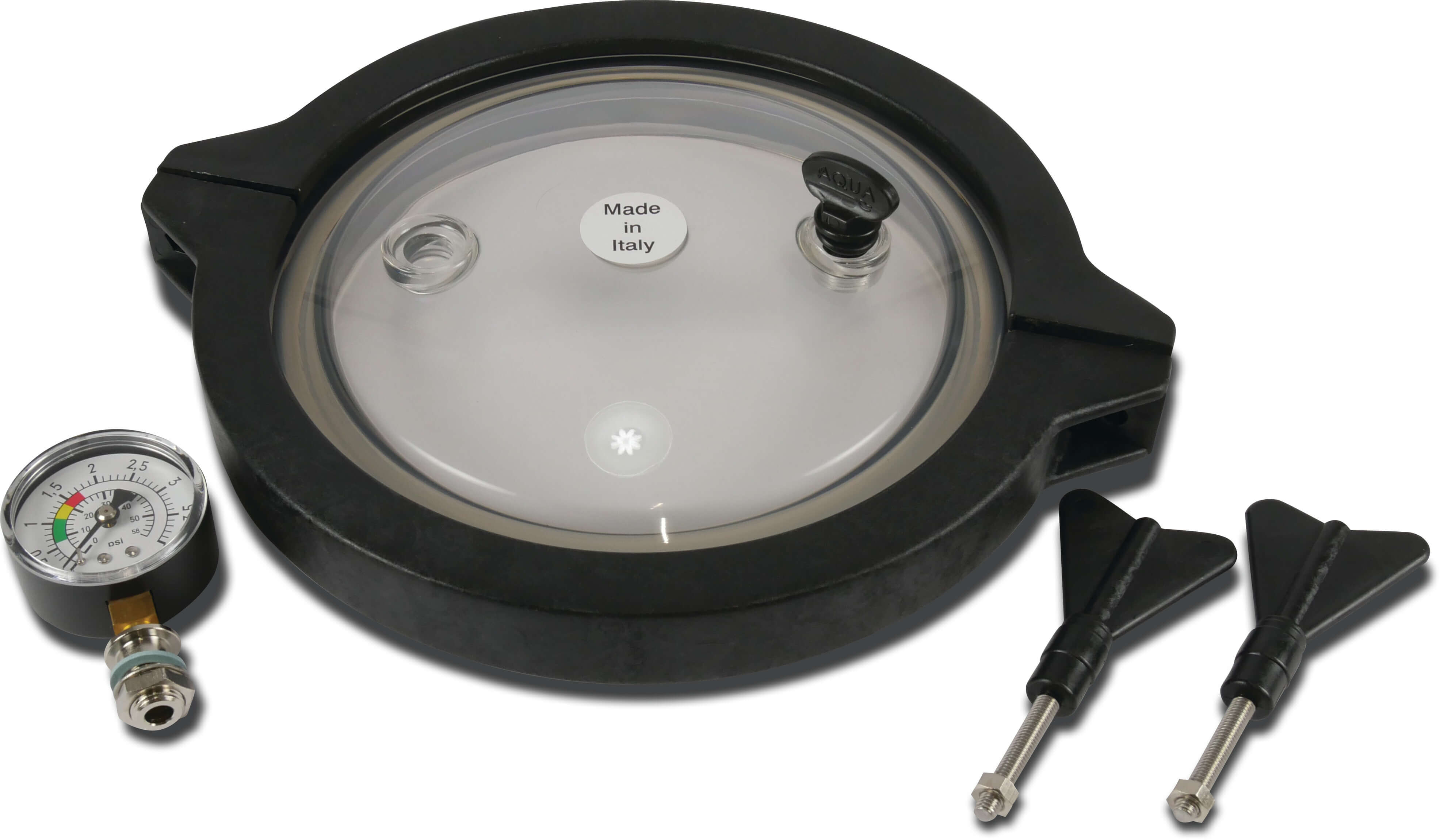 Transparant lid 22 cm, type S790