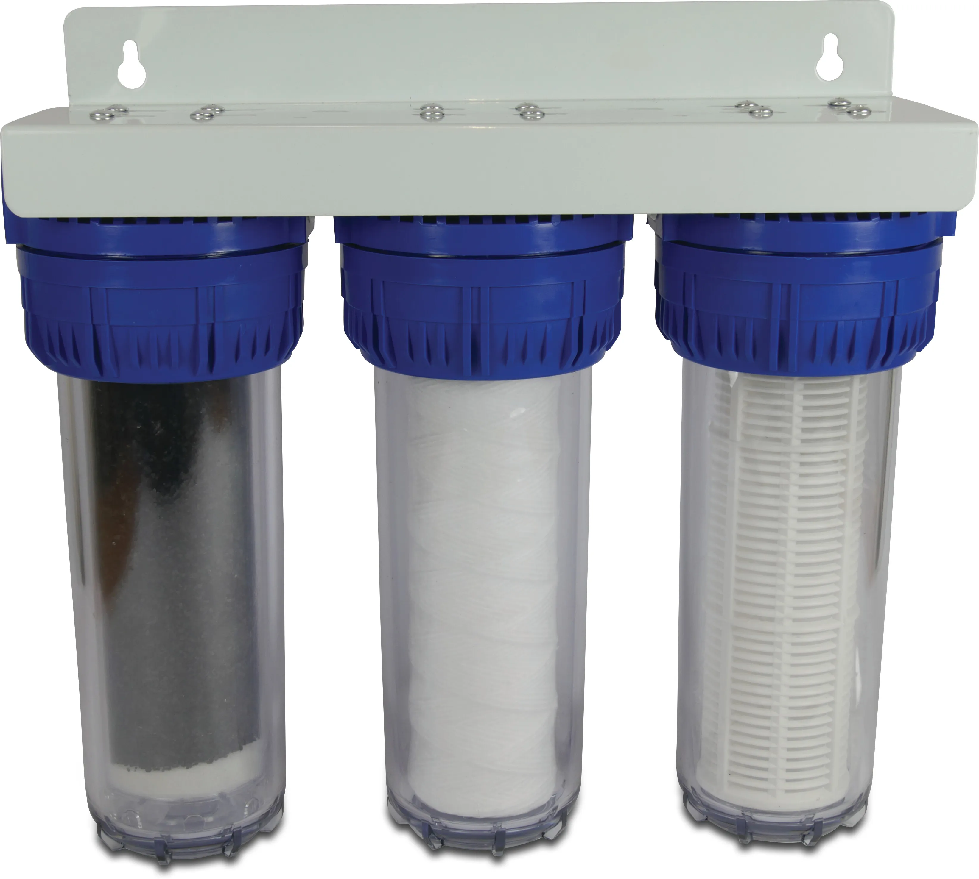 Profec Cartridge filter plastic 3/4" female thread 8bar 60micron polyester gauze type Triplex