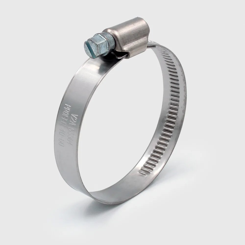 Profec Wormdrive hose clip stainless steel 304 40 mm x 60 mm type W4 12 mm