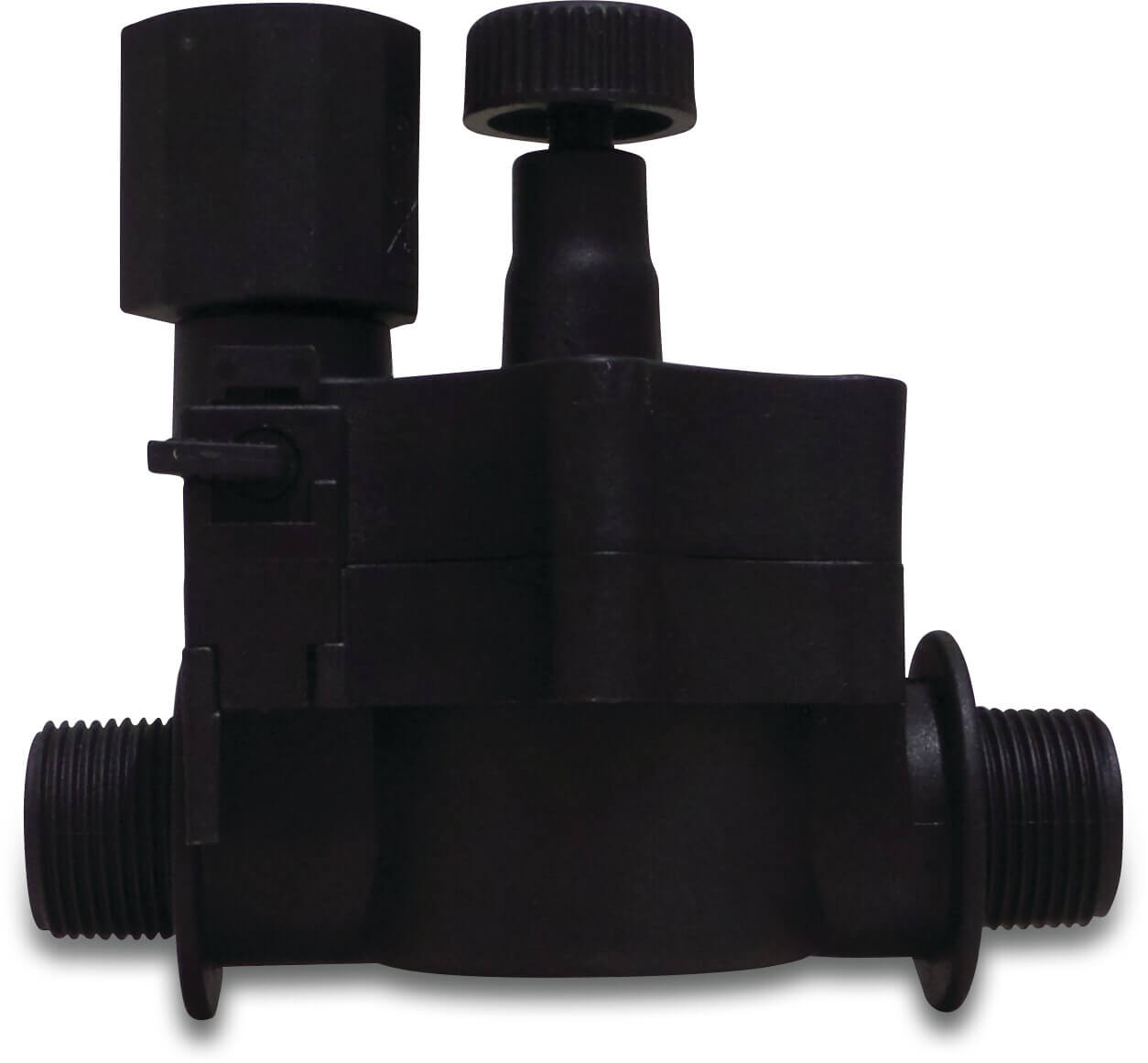 Rain Solenoid valve fibreglass reinforced nylon male thread black type RN155 Plus
