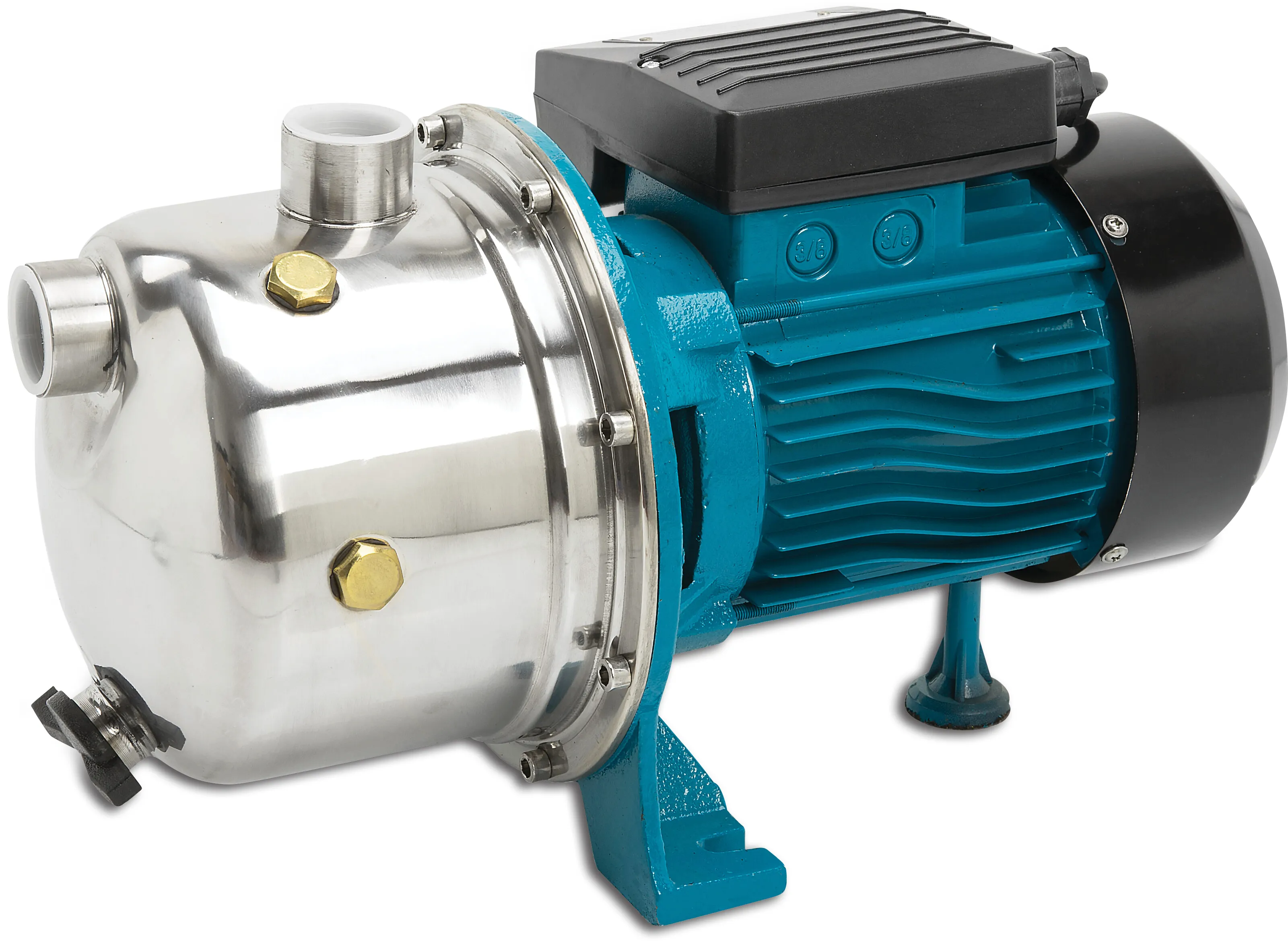 Kreiselpumpe Edelstahl 304 1" Innengewinde 3,2A 230VAC Blau Typ AJ 50/60