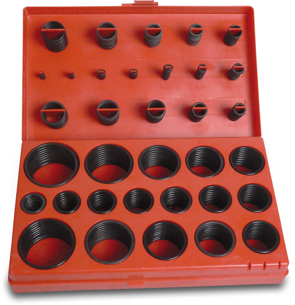 Flotide O-ring assortment box NBR black