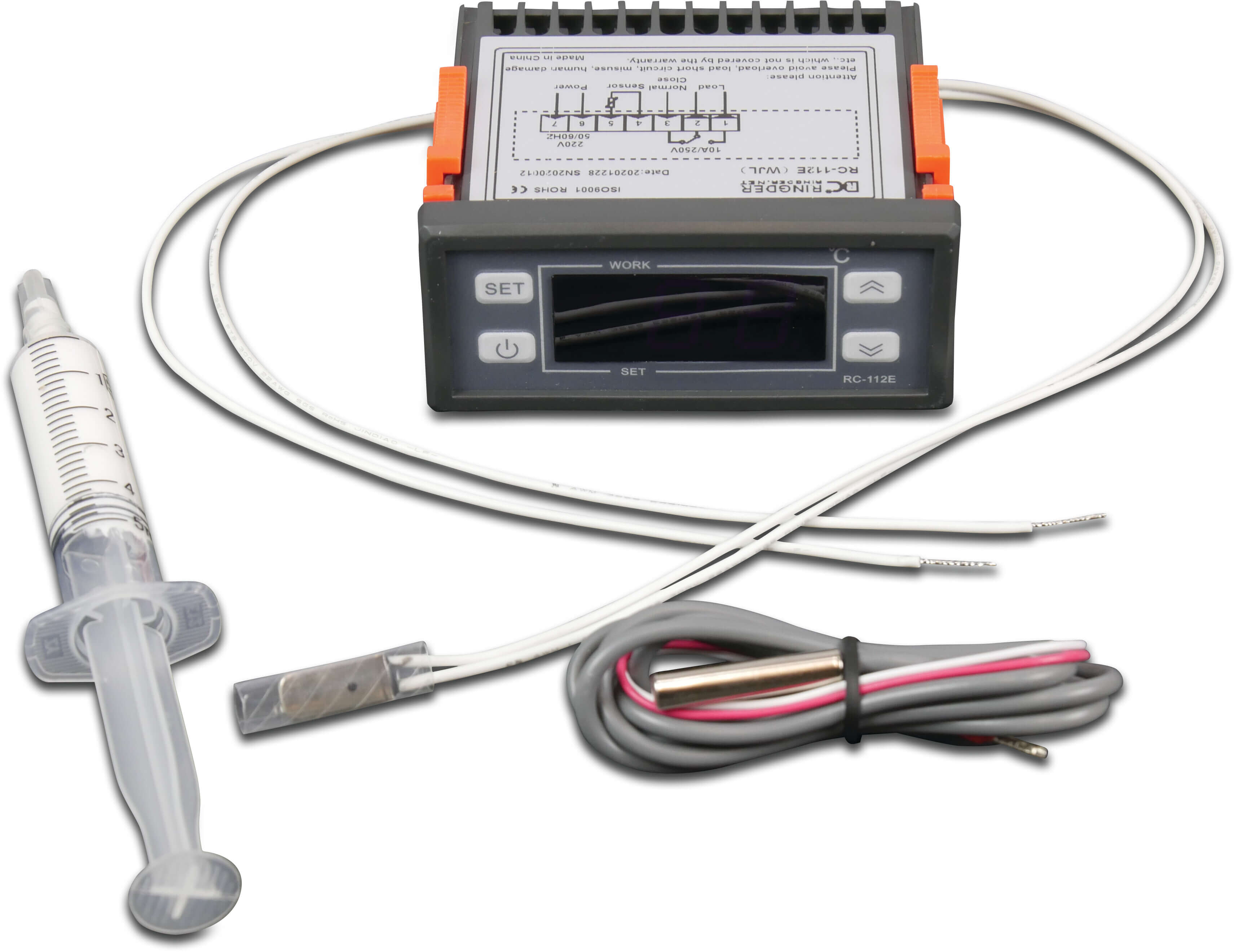 Repair kit for Heat pump Hydro-S Type A ( temperature switch, thermal conductive paste, wire connecters)