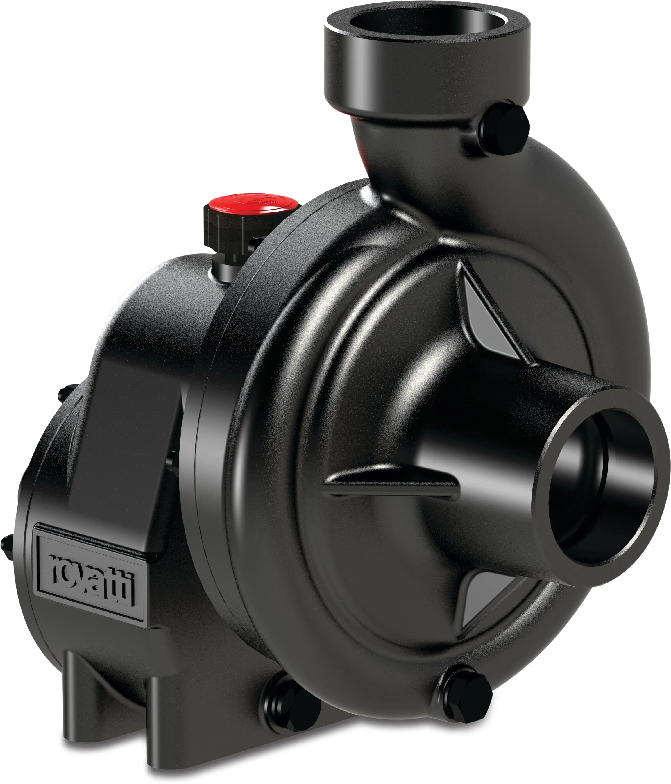 Rovatti Centrifugal pump cast iron DN50 DIN flange black type T0F-50A