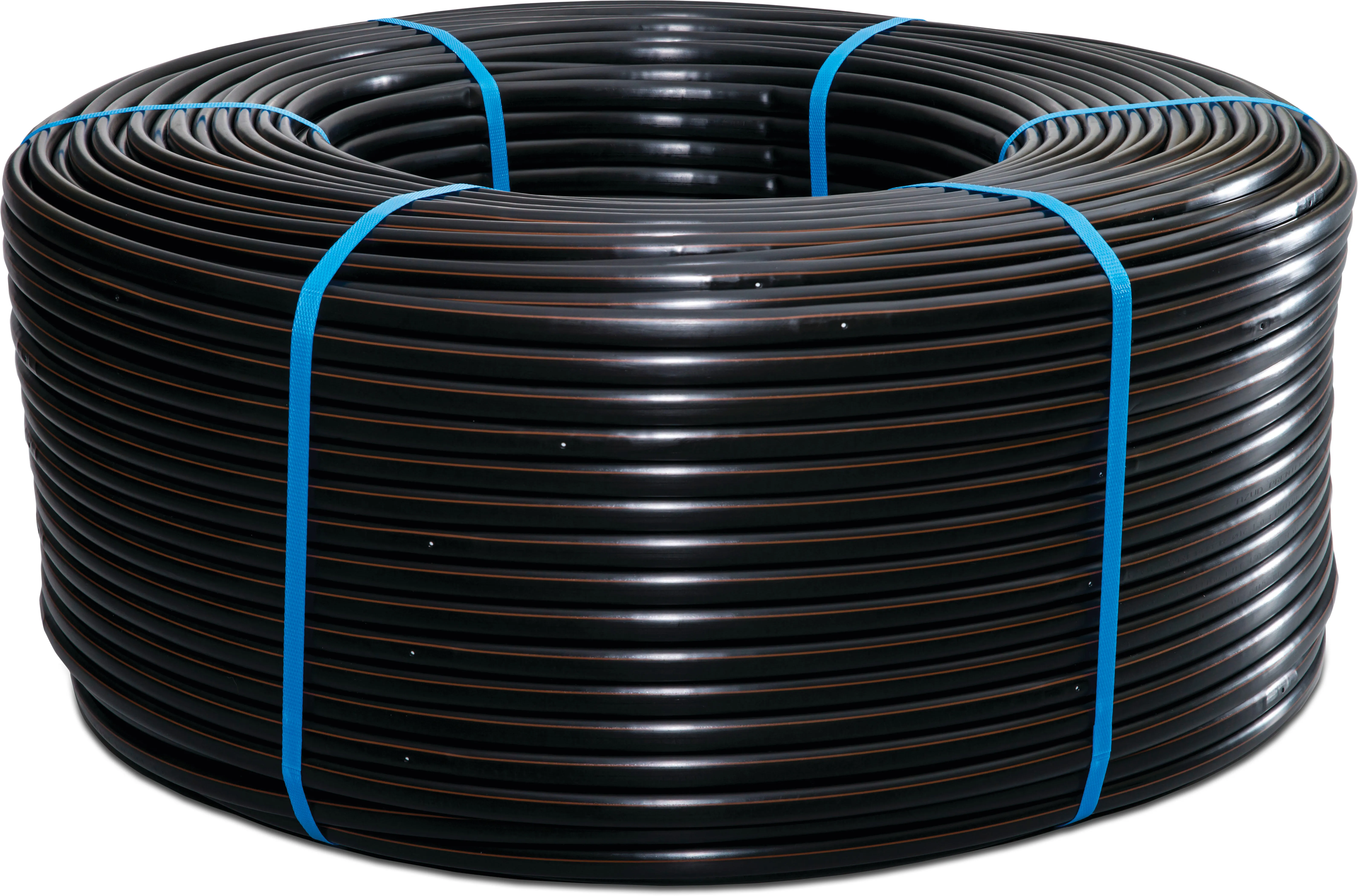 NaanDan Drypslange PE 20 mm x 1,2 mm 0,95L/t 30cm sort 300m type PC Max inline