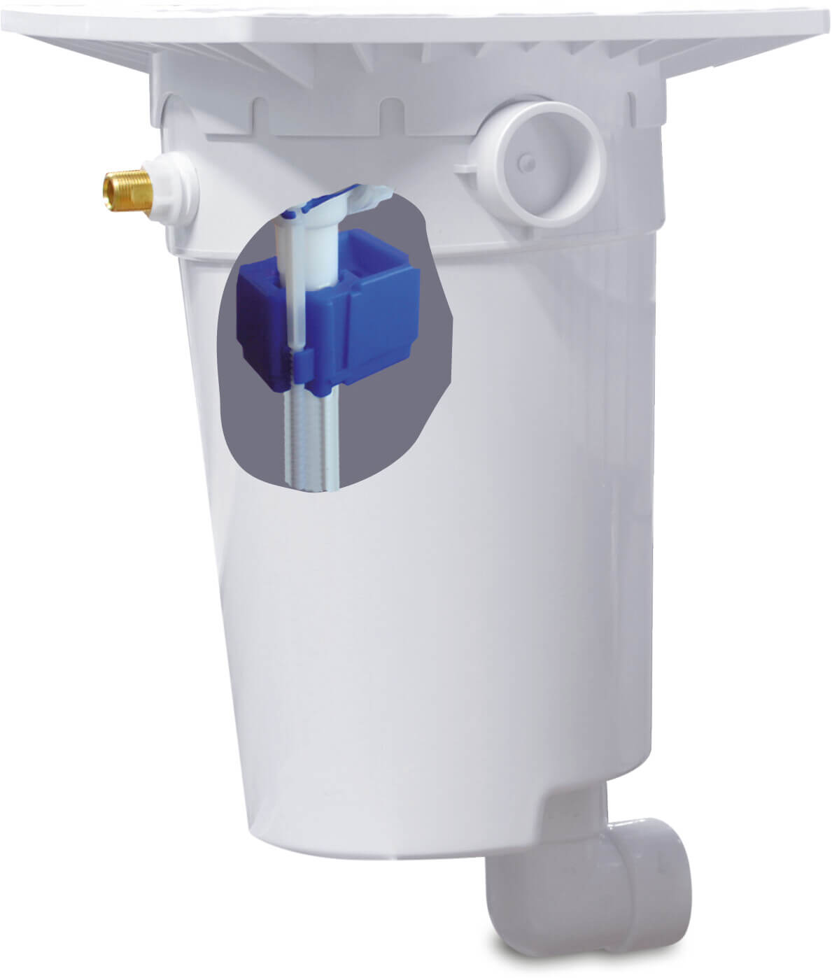Weltico Level regulator white type A400 Design