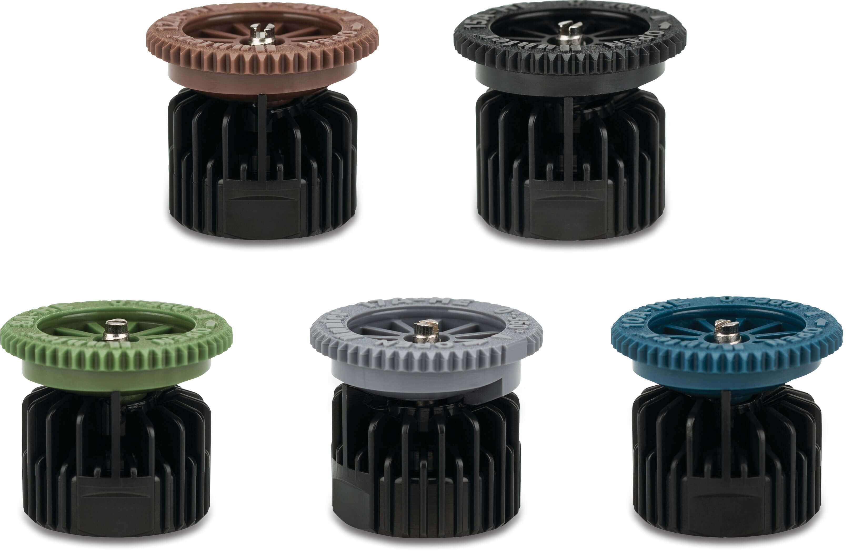 Hunter Dyse plastik indvendig gevind 1,0 - 2,1bar 0°-360° sort type 15A-HE