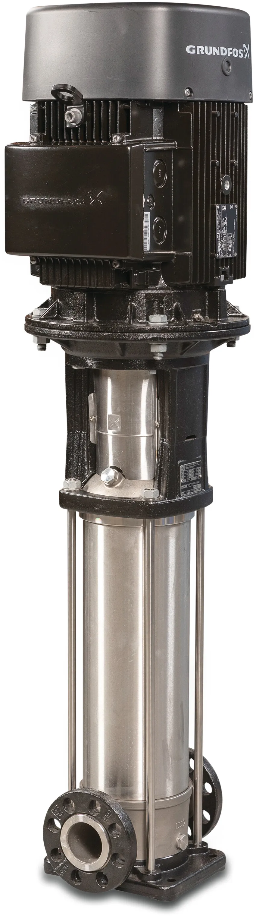 Grundfos Mehrstufige Kreiselpumpe Edelstahl DN35 DIN Flansch 2,5A 400VAC Typ CRI 1S-30 A FGJ I V HQQV