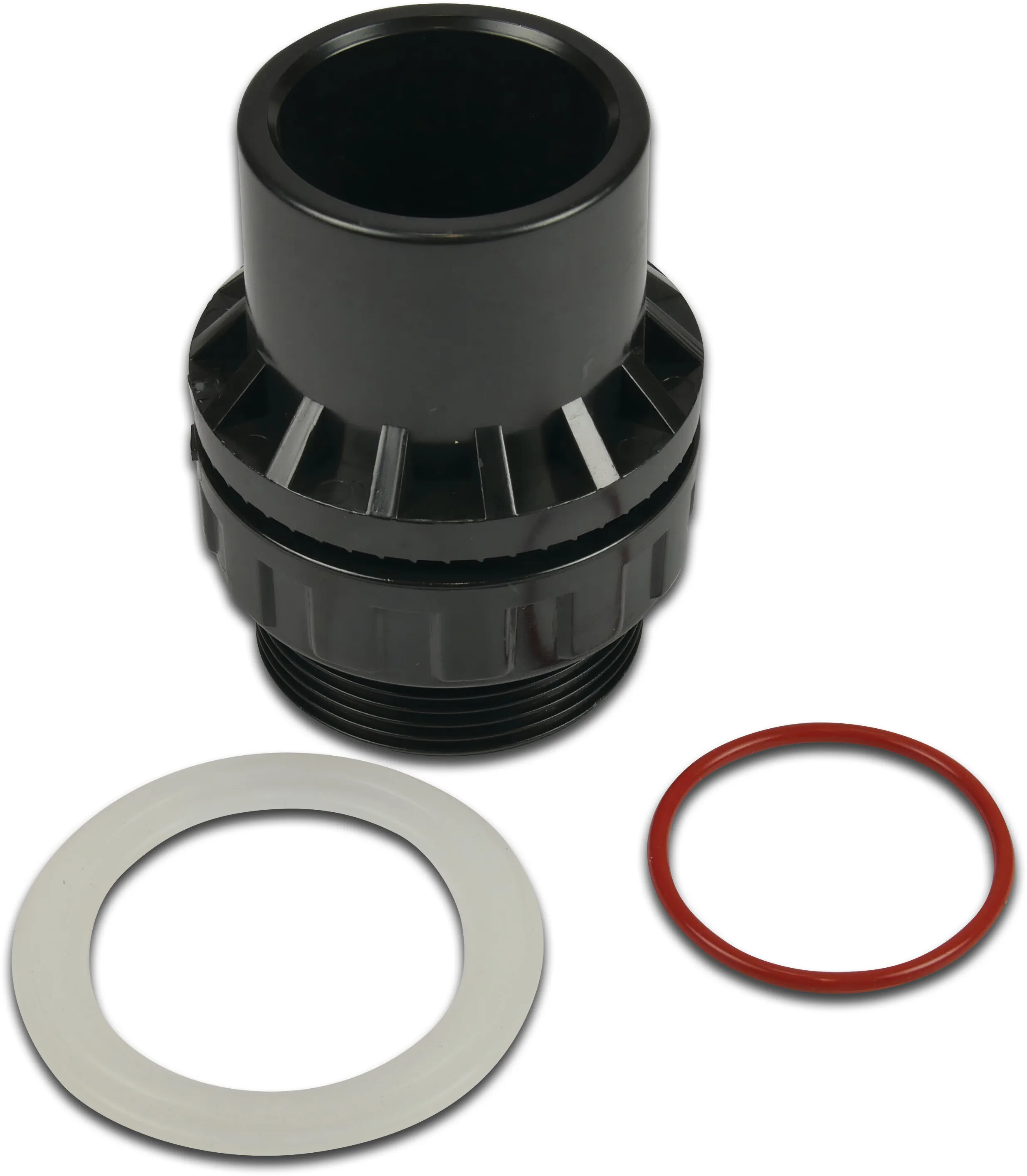 Verschraubungssatz 1 1/2" 50 mm Klebeanschluss für V3 500/V3 600 (2 Stück)