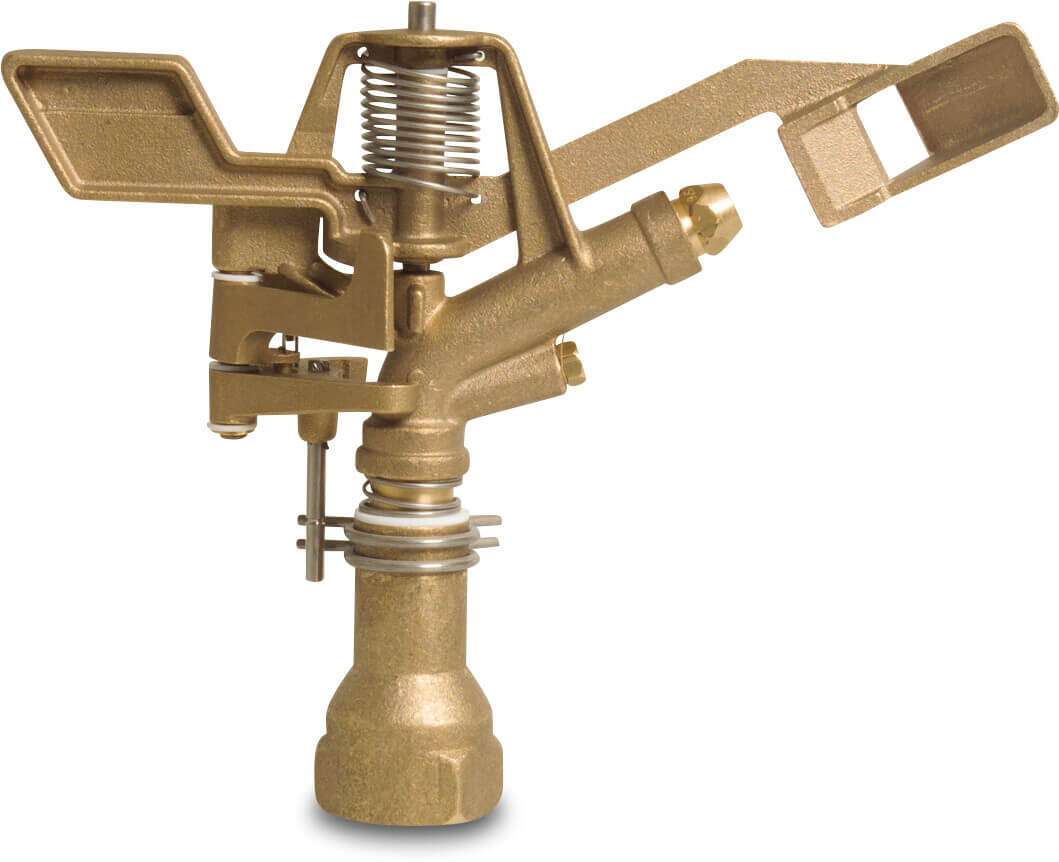 Sektorsprinkler messing 1" indvendig gevind 5,6 mm 360 type RC 165