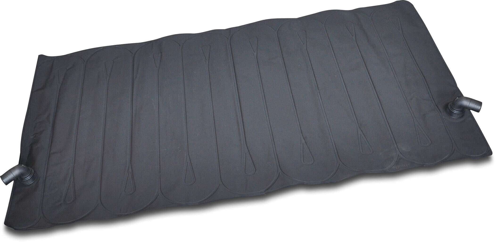 Solarheizung UV-beständig Vinyl 32/38 mm Schlauchtülle 0,3bar Schwarz 1,28m Typ Quick SB003