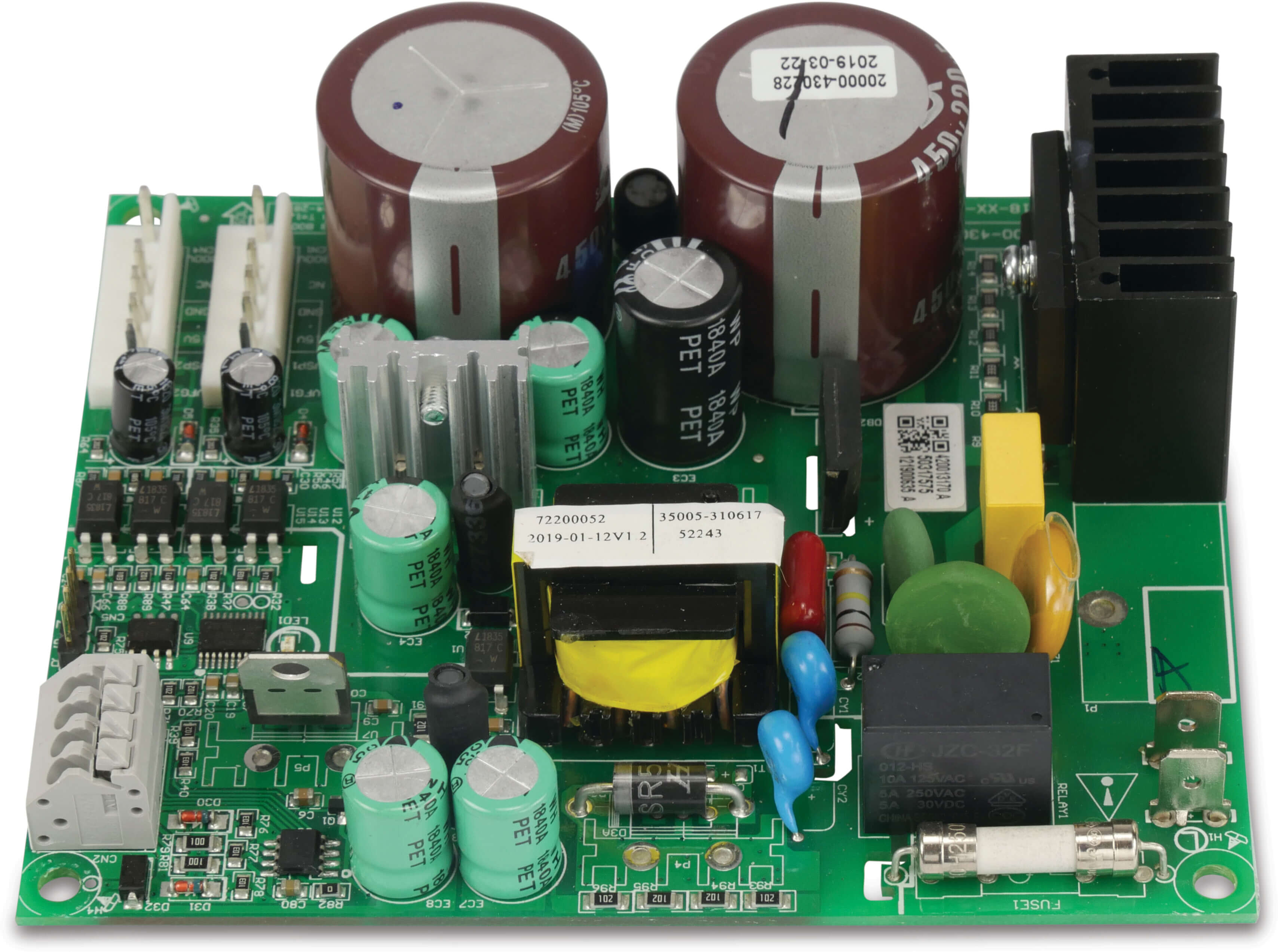 Fan speed control plate P20X/32 series