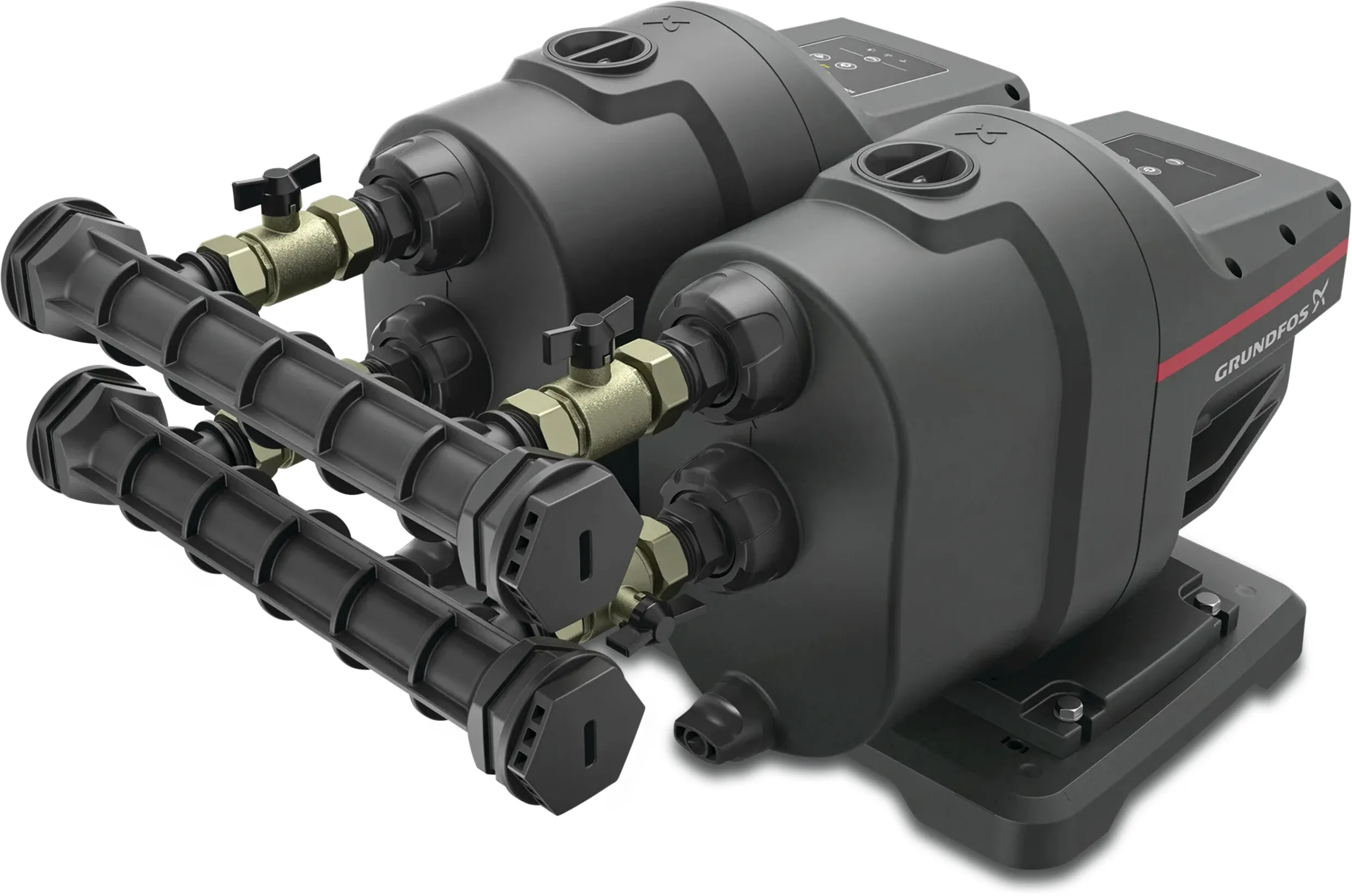 Grundfos Podwójna domowa pompa do podnoszenia ciśnienia tworzywo sztuczne 1" GZ 3.27A 230VAC typ Scala1 3-35