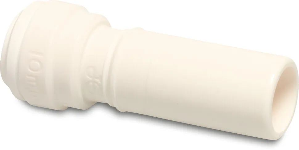 Speedfit Übergangsadapter POM 22 mm x 15 mm Einsteck x Stutzen 10bar Weiß DVGW/KIWA/WRAS